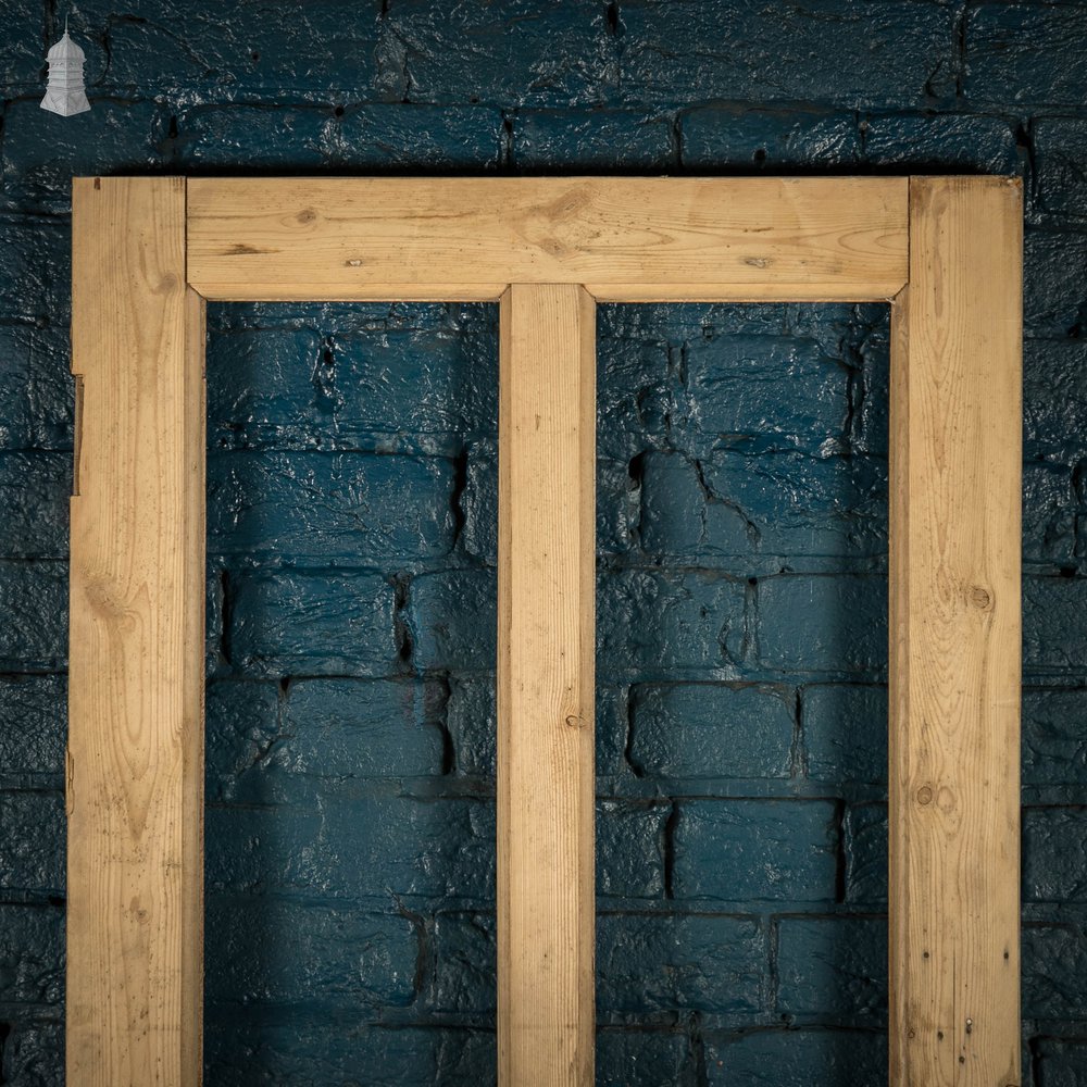 Half Glazed Door, 19th C Pine