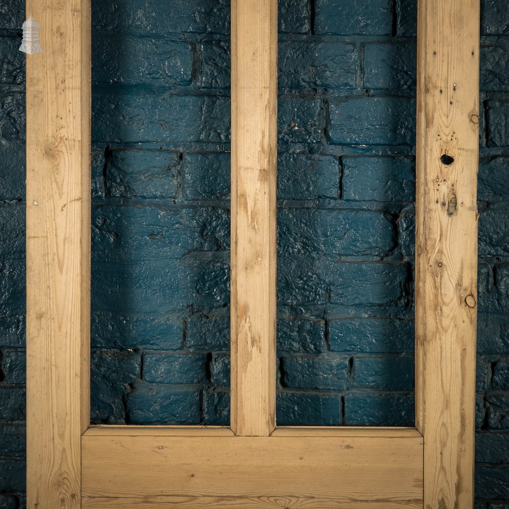 Half Glazed Door, 19th C Pine