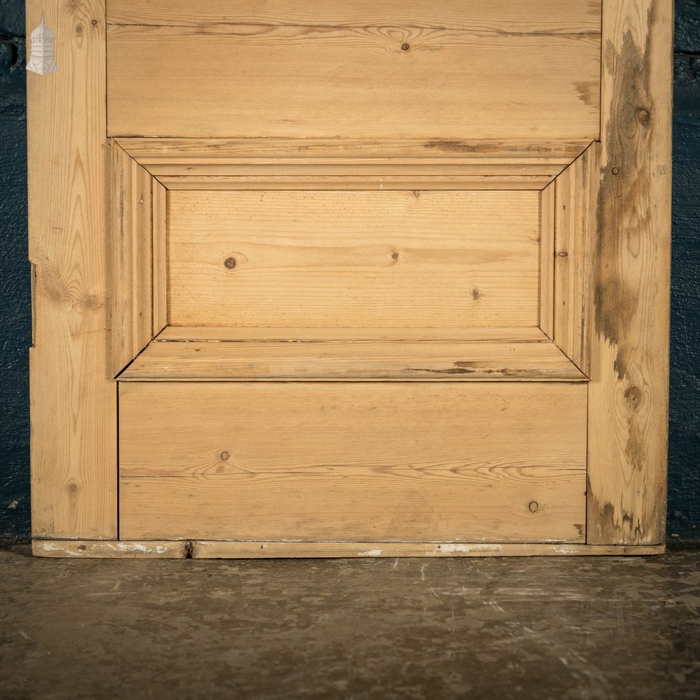 Half Glazed Door, 19th C Pine