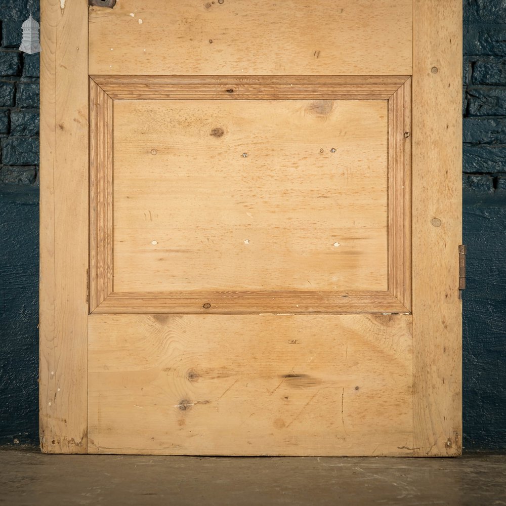 Half Glazed Door, 19th C Pine