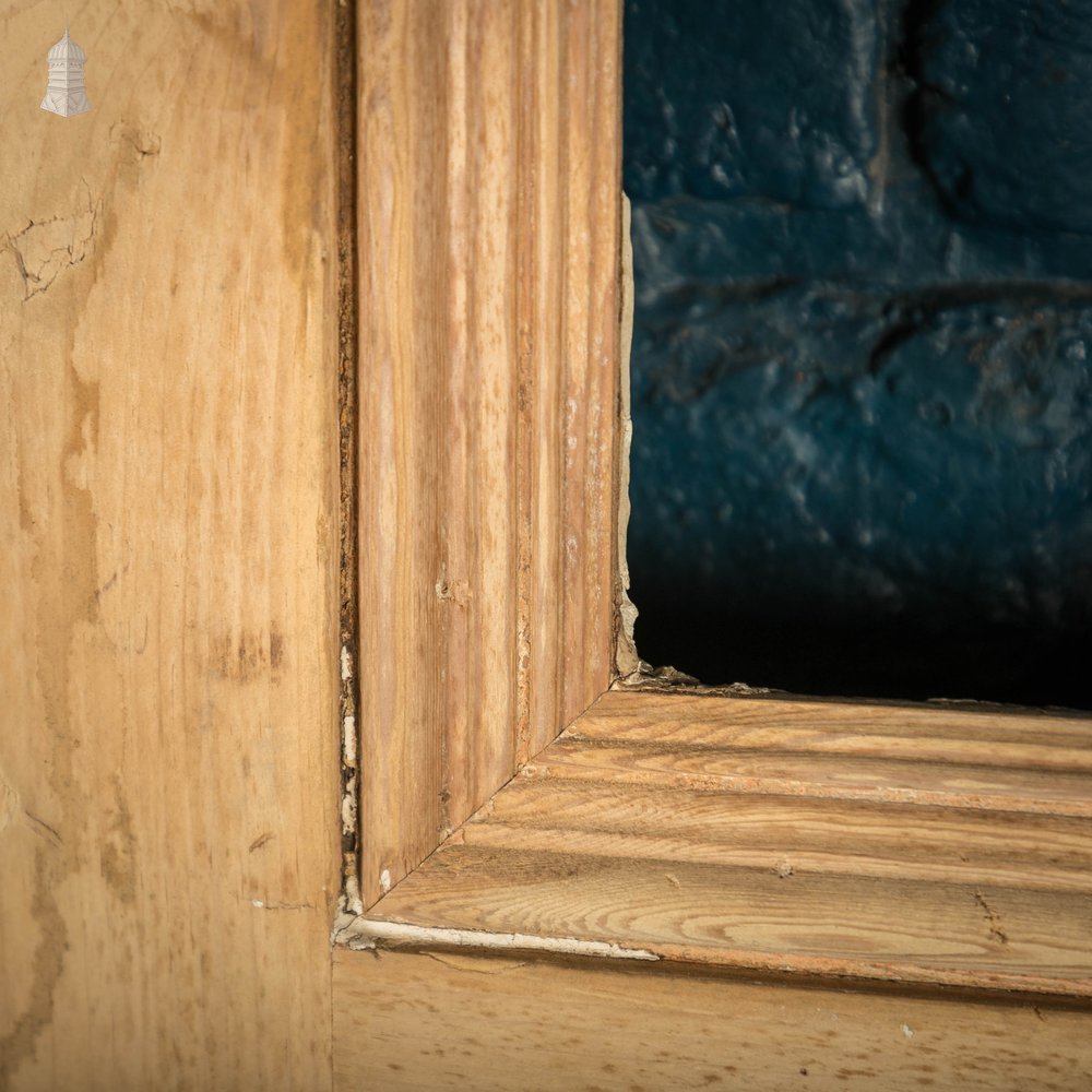 Half Glazed Door, 19th C Pine