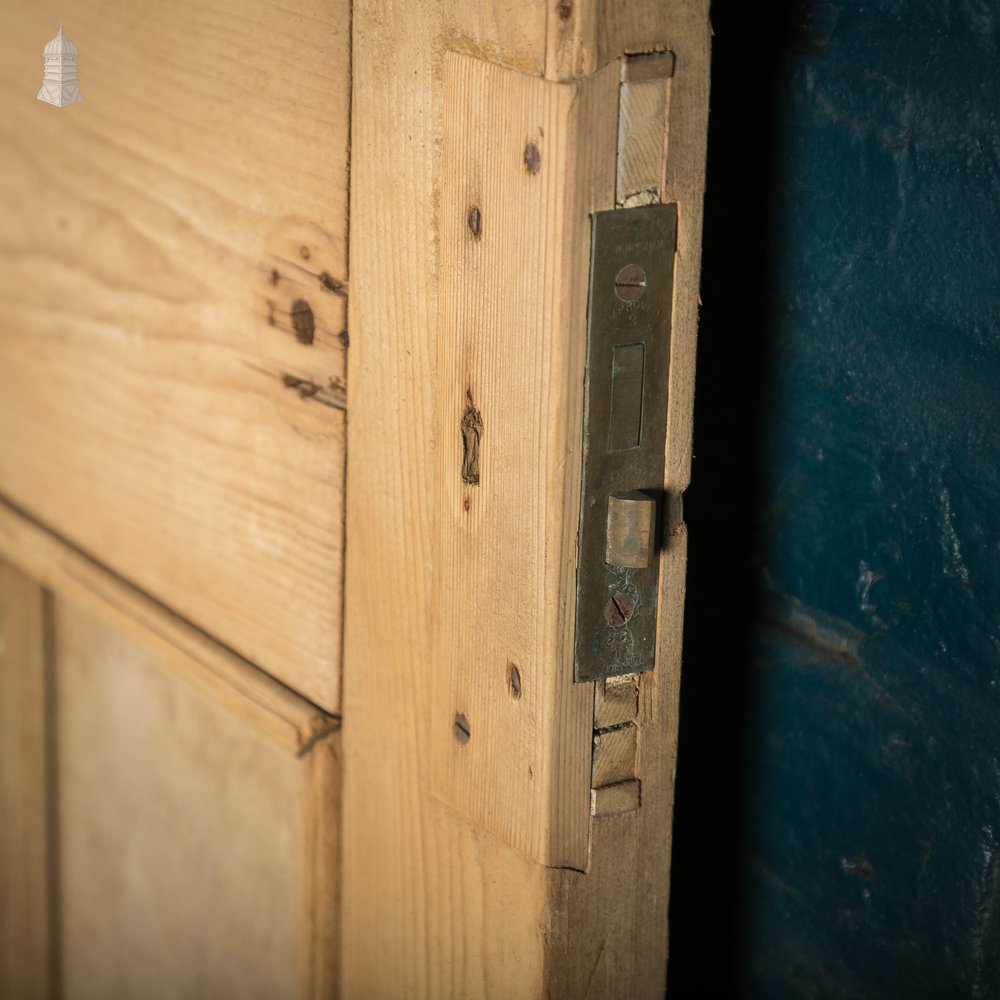 Pine Panelled Door, 4 Panel