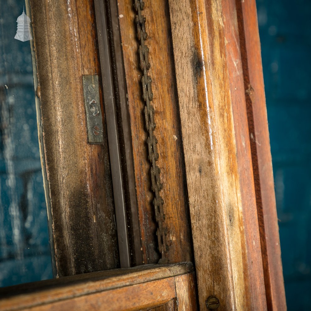 Sliding Sash Window, Edwardian, 8ft High, Hardwood