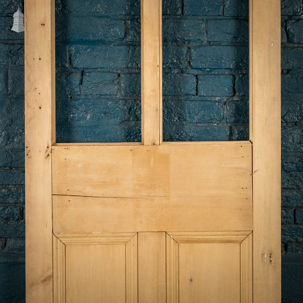 Half Glazed Door, Victorian Pine