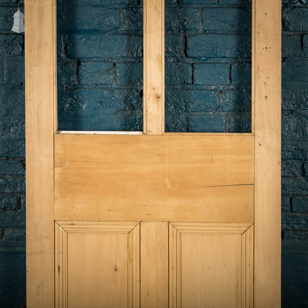 Half Glazed Door, Victorian Pine