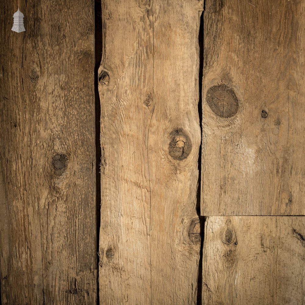 Brushed Oak Floorboards, 8.5 Inch Batch of 10.8 Square Metres