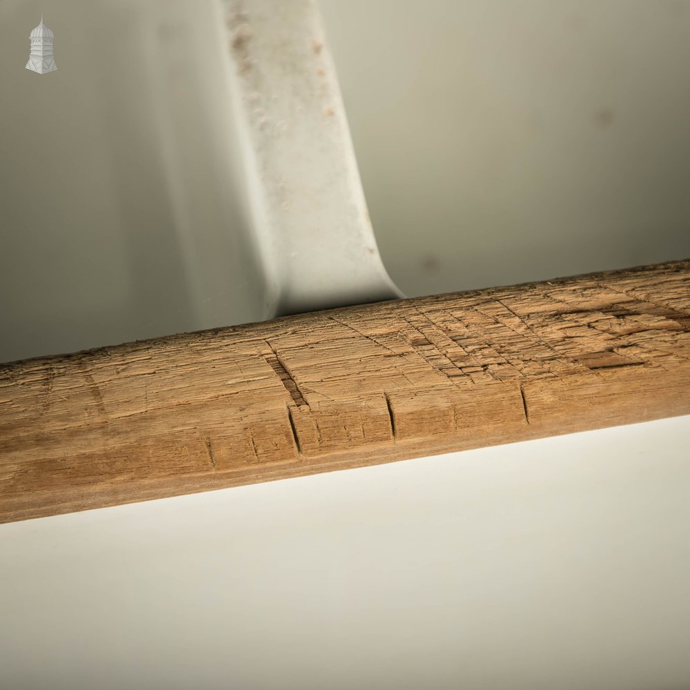 Double Belfast Sink, 19th C with Hardwood Edge Rail