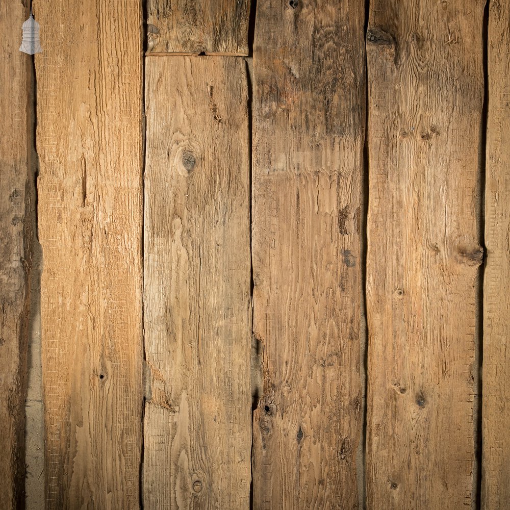 Brushed Oak Floorboards, 9 Inch Batch of 61 Square Metres