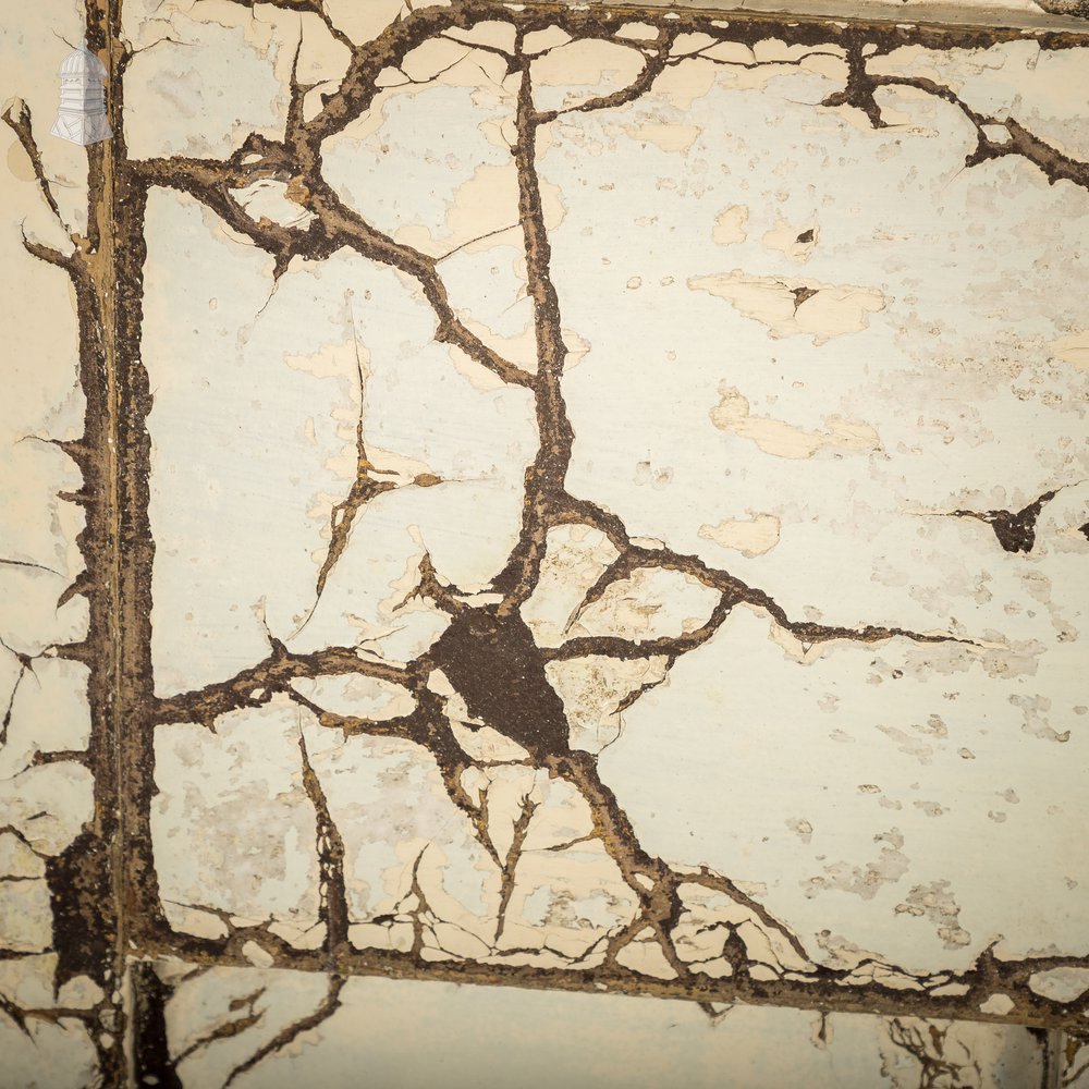 6 Panel Door, Distressed Paint Finish