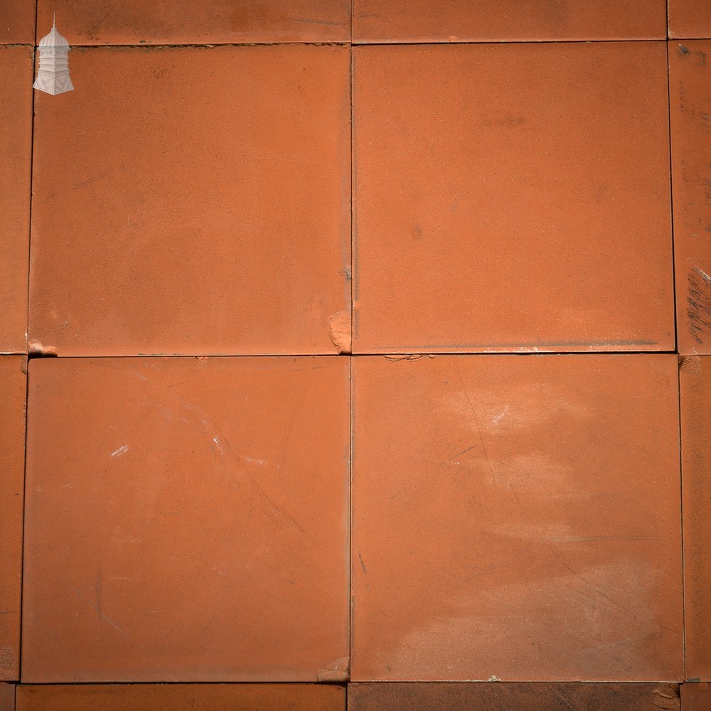 Red Quarry Tiles 6” x 6”, Batch of 498 – 11 Square Metres