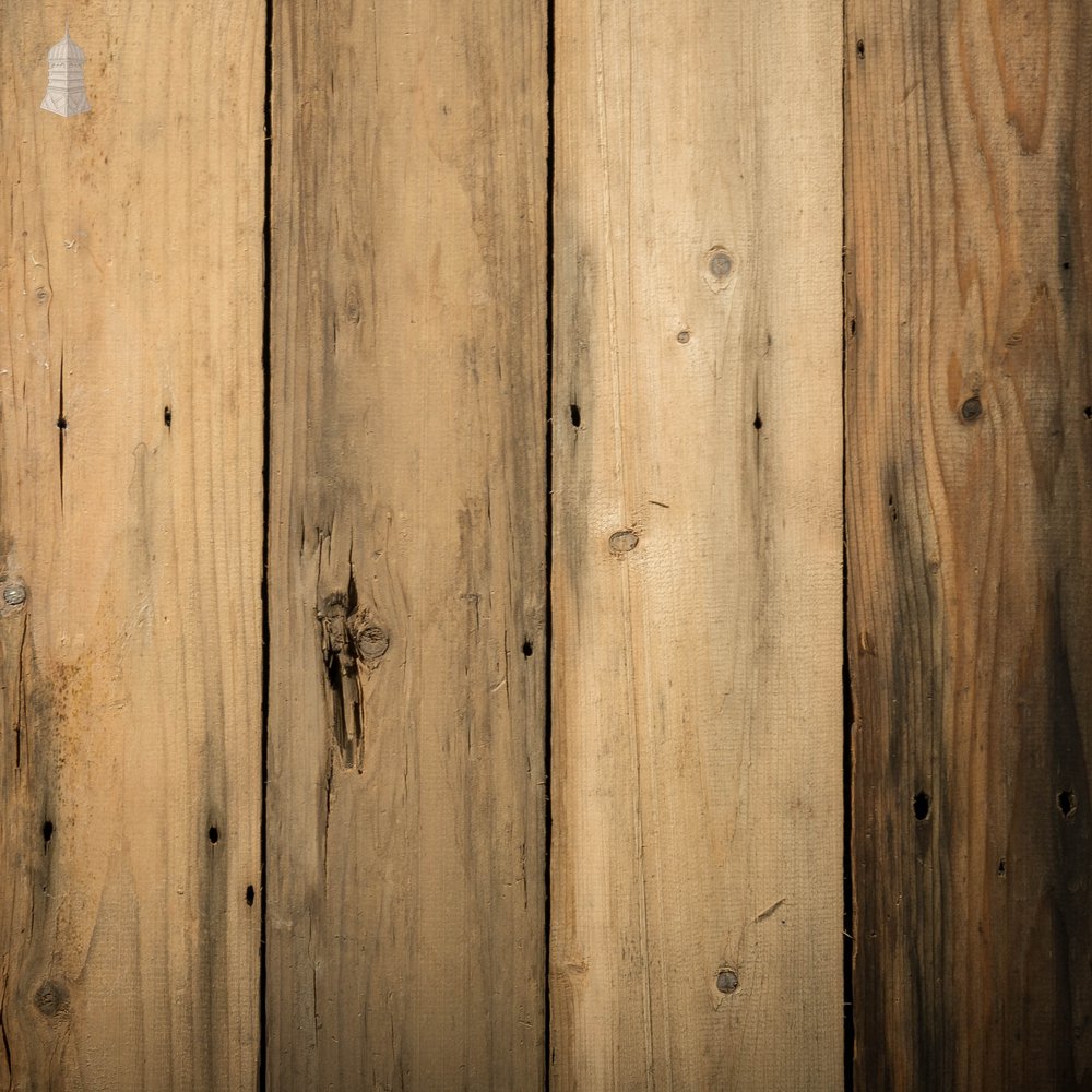 Reclaimed Pine Floorboards, 5 Inch Wide - 25 Square Metres