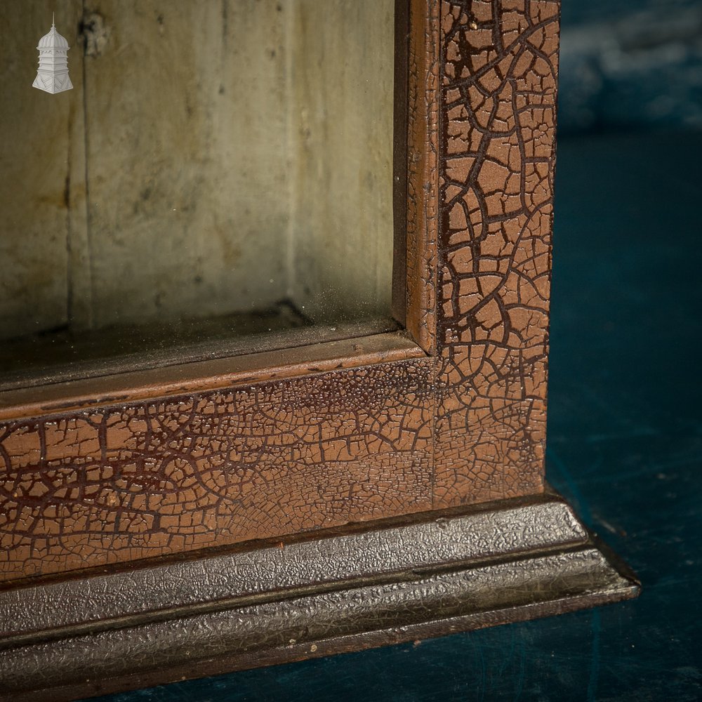 Glazed Display Cabinet, Crackle Finish