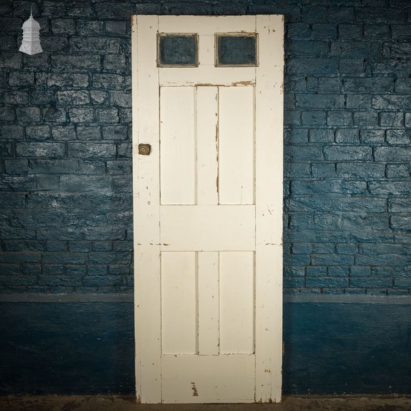 6 Panel Door with 2 Glazed Panels