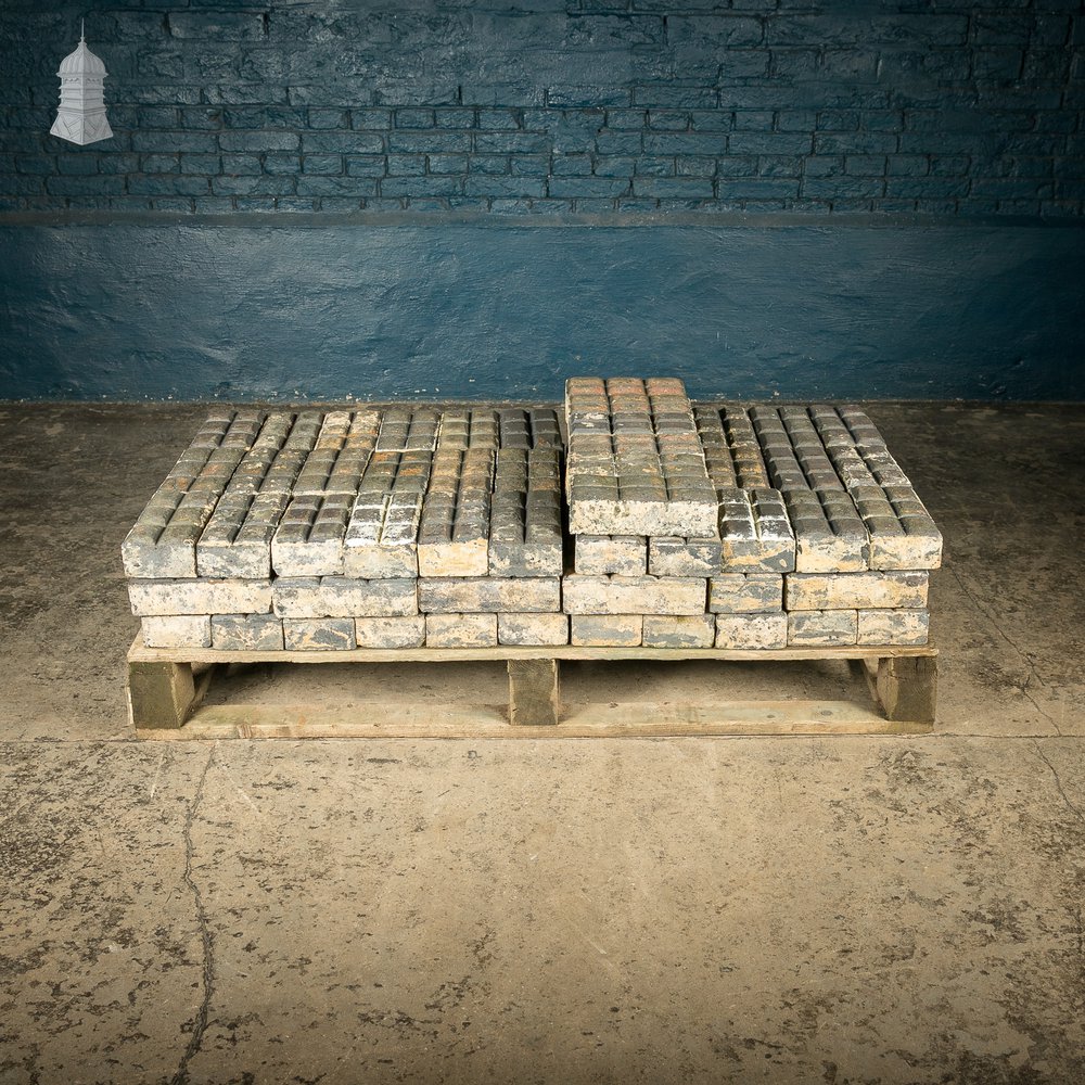 Reclaimed Stable Bricks, 6 Block Staffordshire Blue, Batch of 105 – 2.5 Square Metres