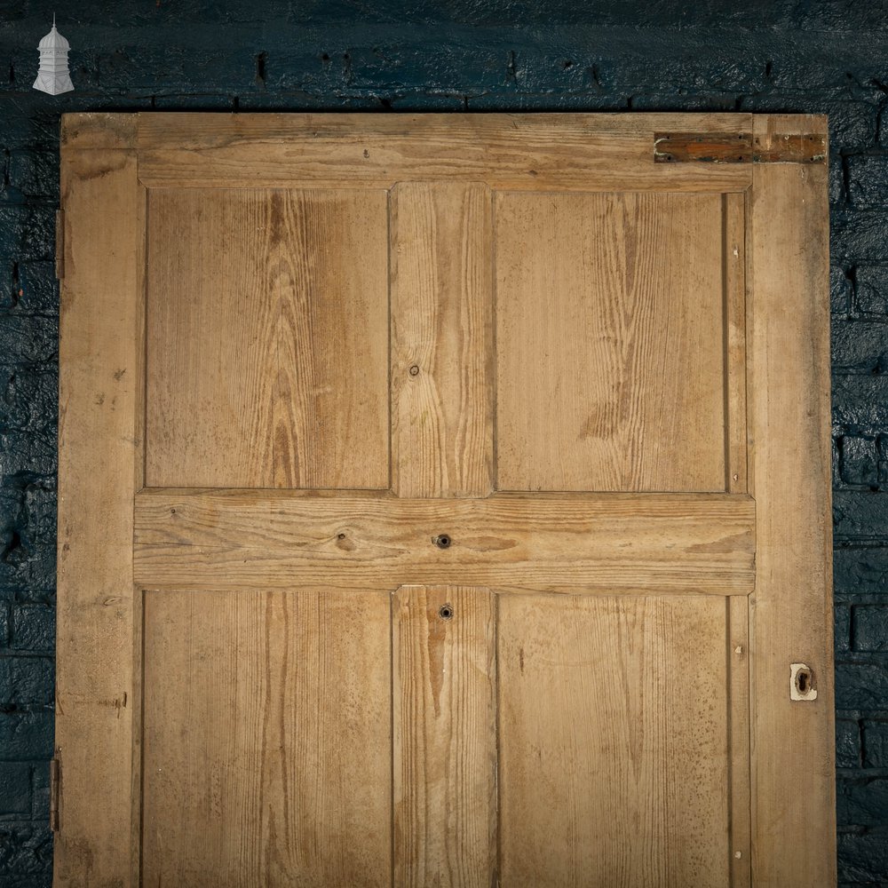 Pine Panelled Door, Pitch Pine 6 Panel Door