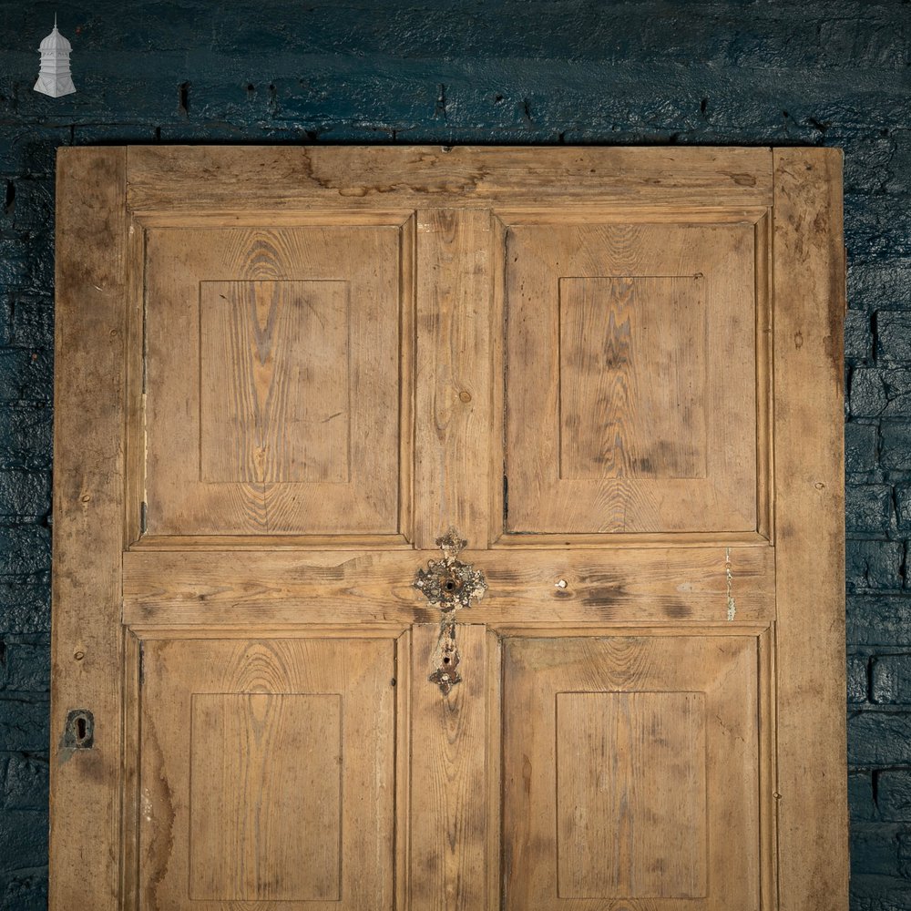 Pine Panelled Door, Pitch Pine 6 Panel Door