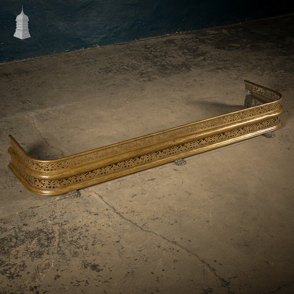 Brass Fireplace Fender