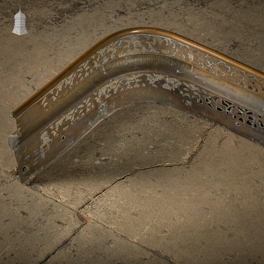 Brass Fireplace Fender