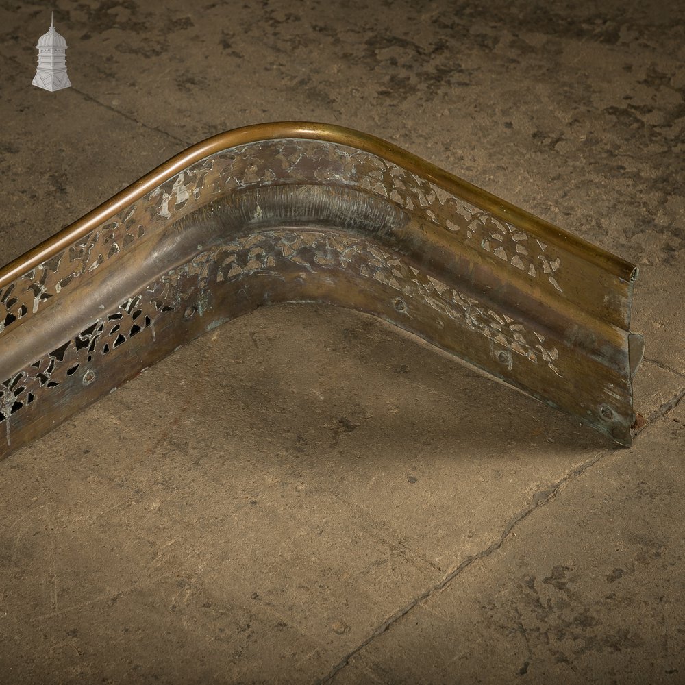 Brass Fireplace Fender