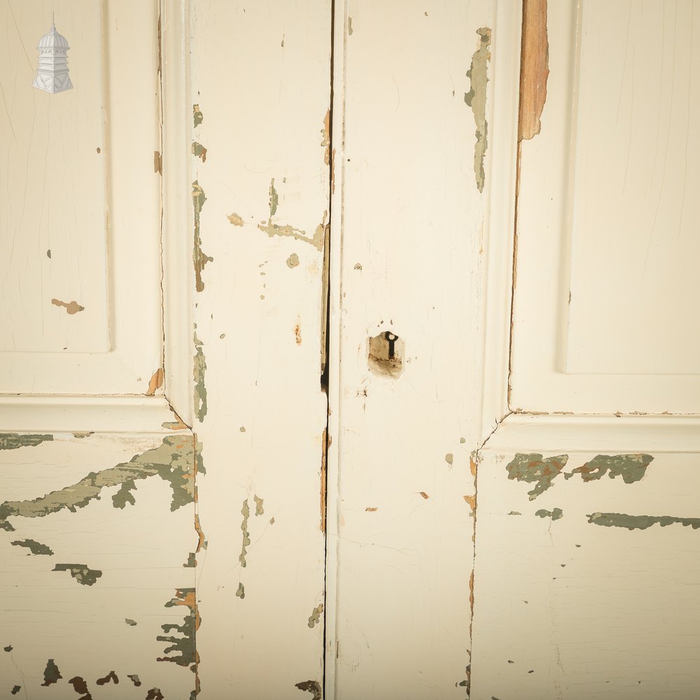 Three-panel Cupboard Doors, Pair