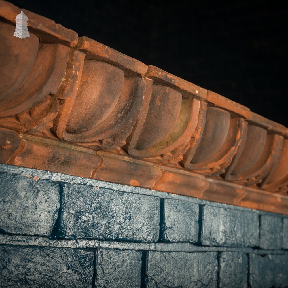 Egg & Dart Header Bricks, Batch of 55 - A Run of 8.5 Metres