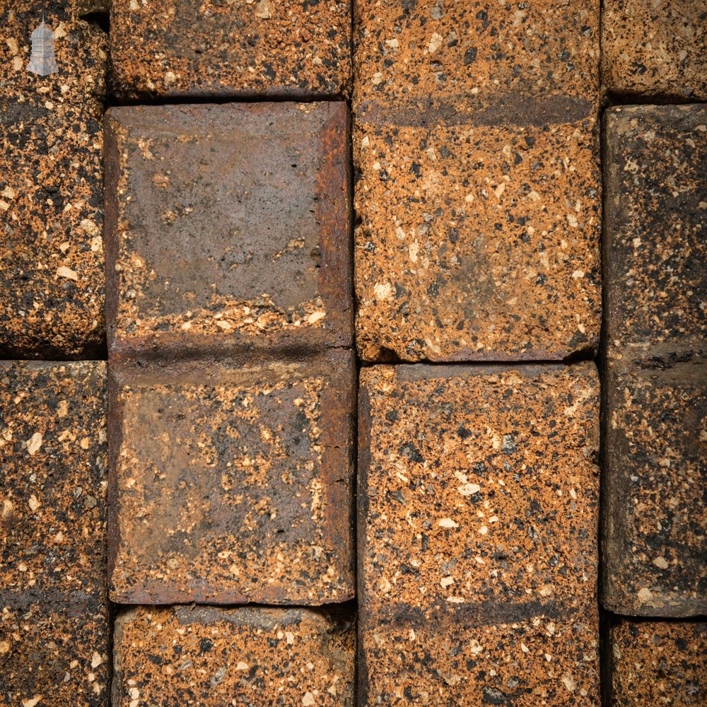 Stable Block Pavers, 2 Block Staffordshire Blue, Worn Face, Batch of 148 – 4 Square Metres