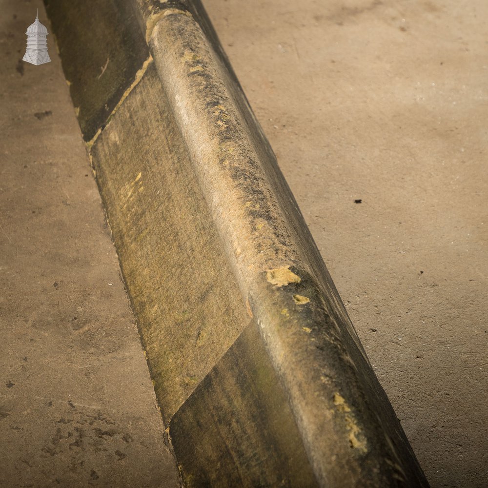 Wave-scroll Coping Bricks, Buff - A Run of 19.5M