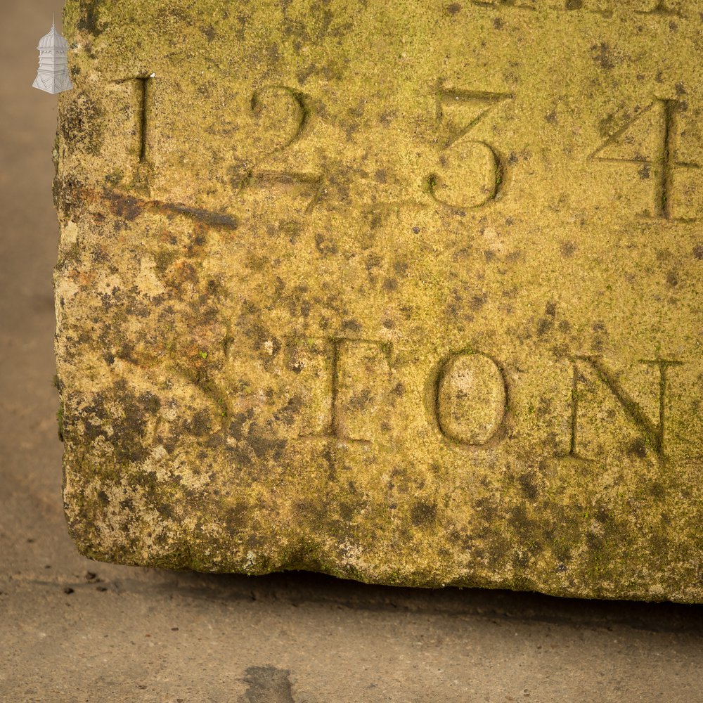 Stonemason’s Sample Stone, John Hopson of Stowmarket