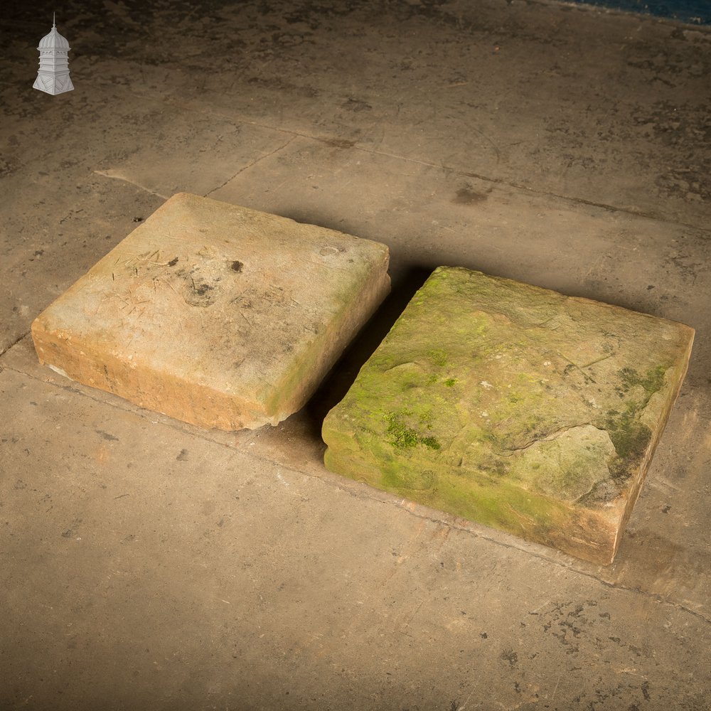 4 Way Weathered Pier Caps, Pair