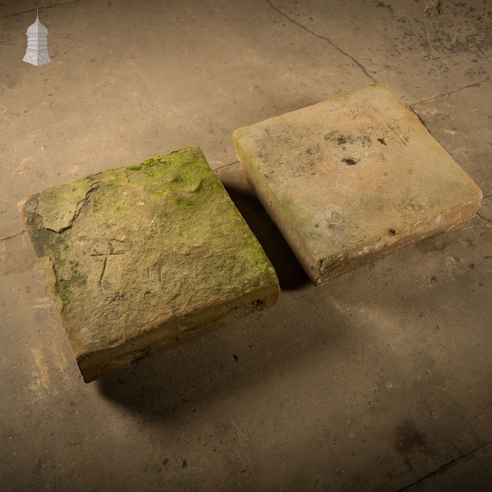 4 Way Weathered Pier Caps, Pair