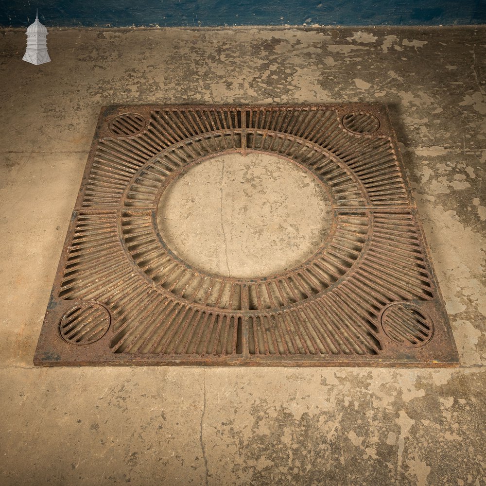 Pavement Root Guard for Trees, Cast Iron