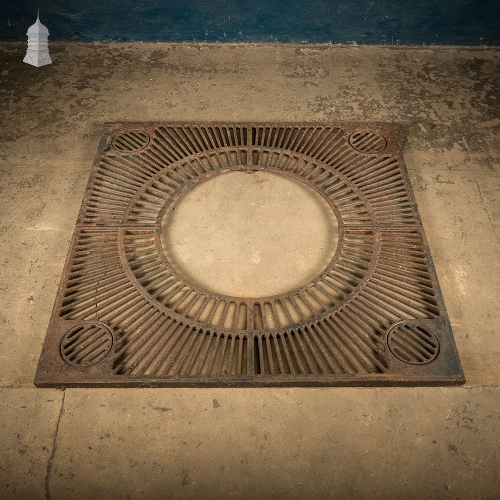 Pavement Root Guard for Trees, Cast Iron