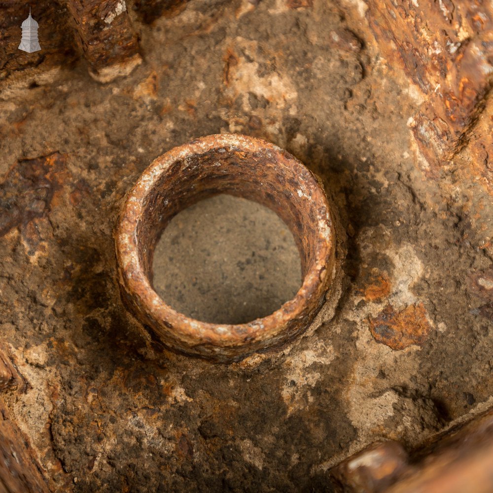 Drainage Catch Basin, Cast Iron with Removable Grate