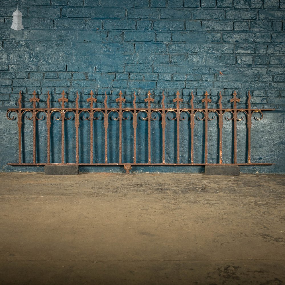 Wall Top Railings, Wrought Iron Dwarf Railing Panel