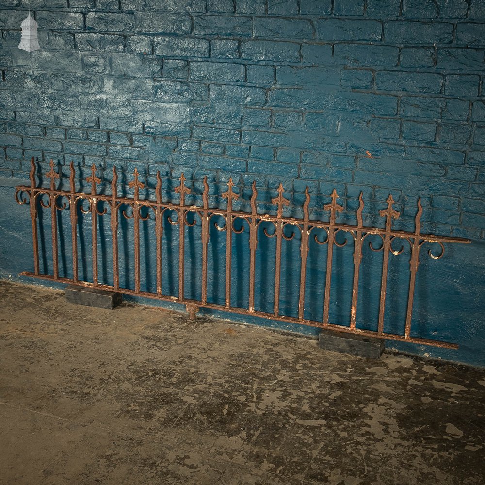 Wall Top Railings, Wrought Iron Dwarf Railing Panel