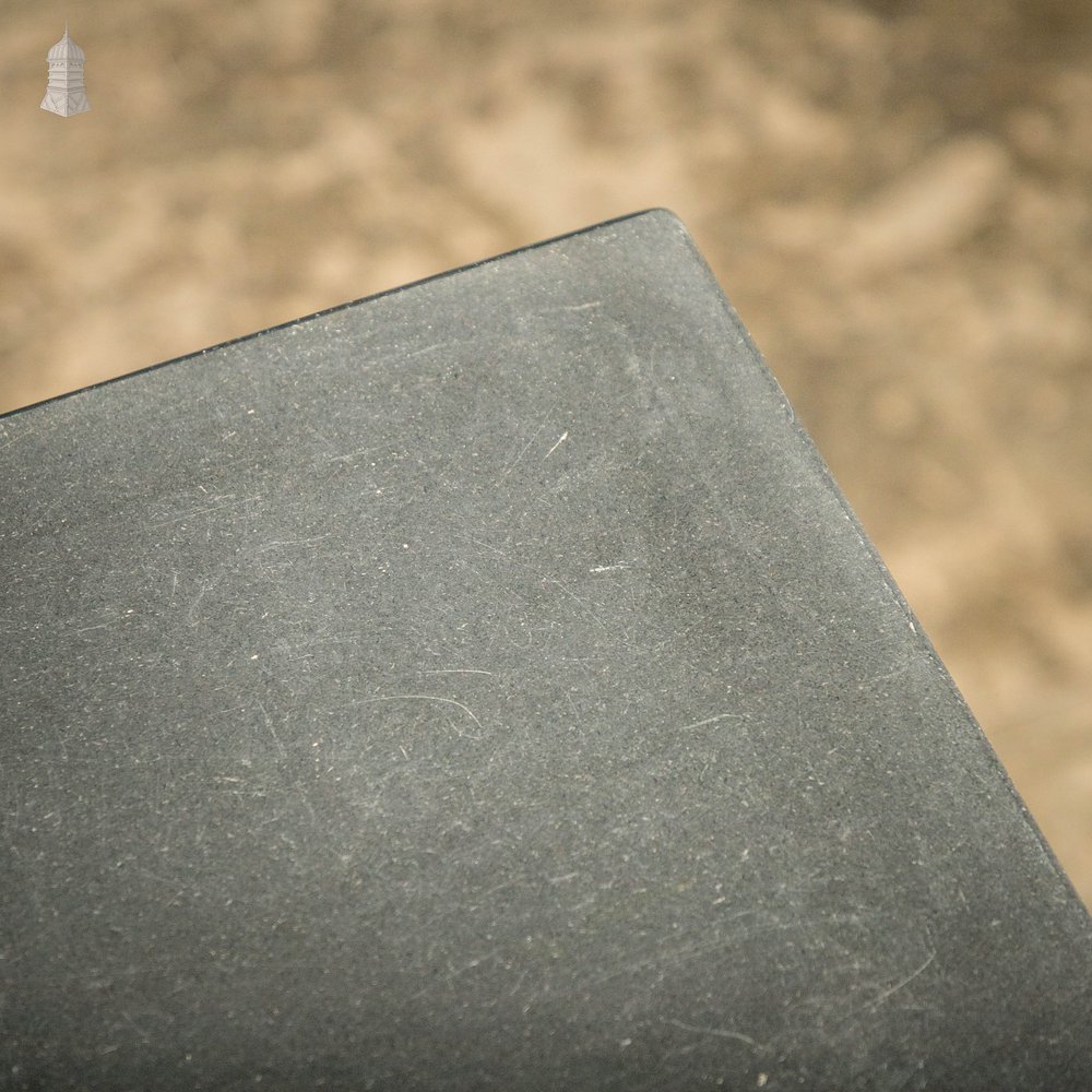 Industrial Surface Table, Granite Top on Angle Iron Base