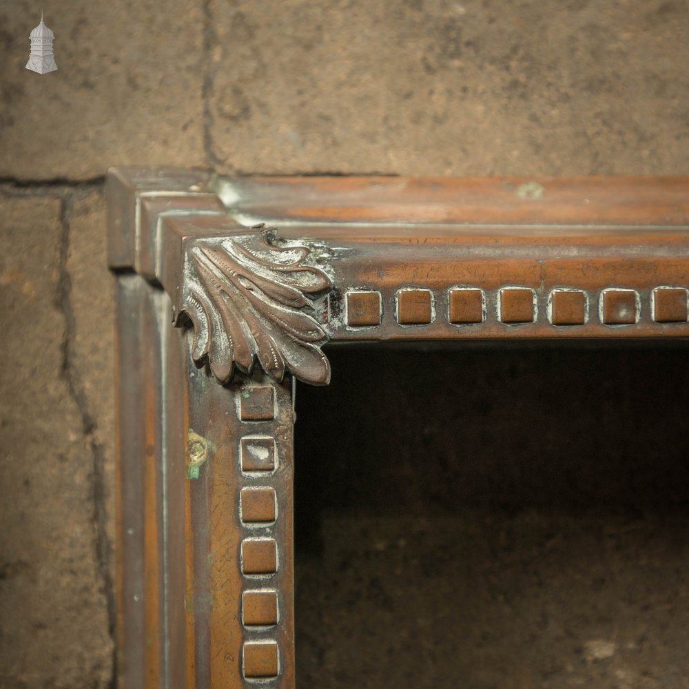 Copper Fireplace Fender, Edwardian Kerb Fender