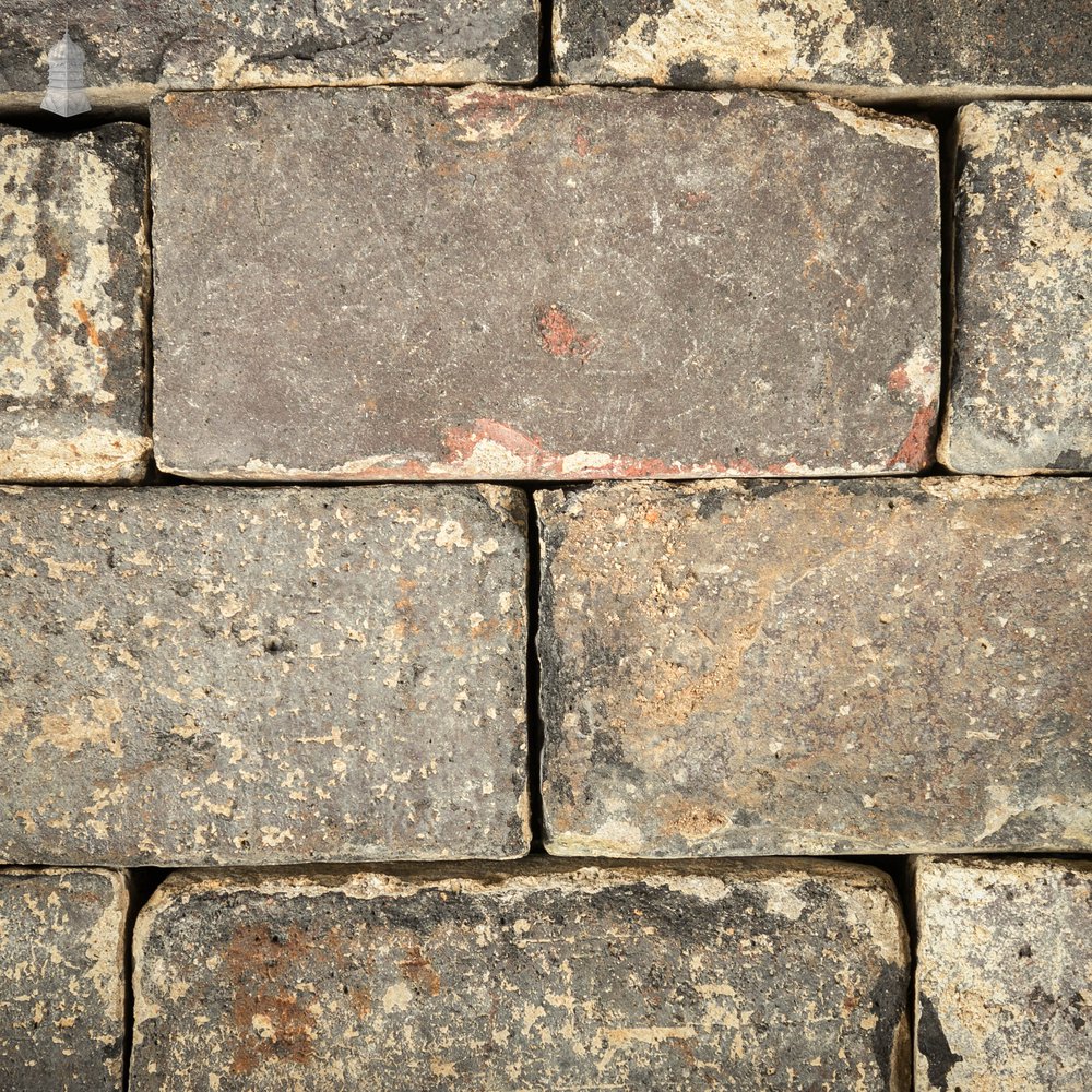 Reclaimed Floor Bricks, Staffordshire Blue Floor Bricks, Batch of 595 - 13.7 Square Metres