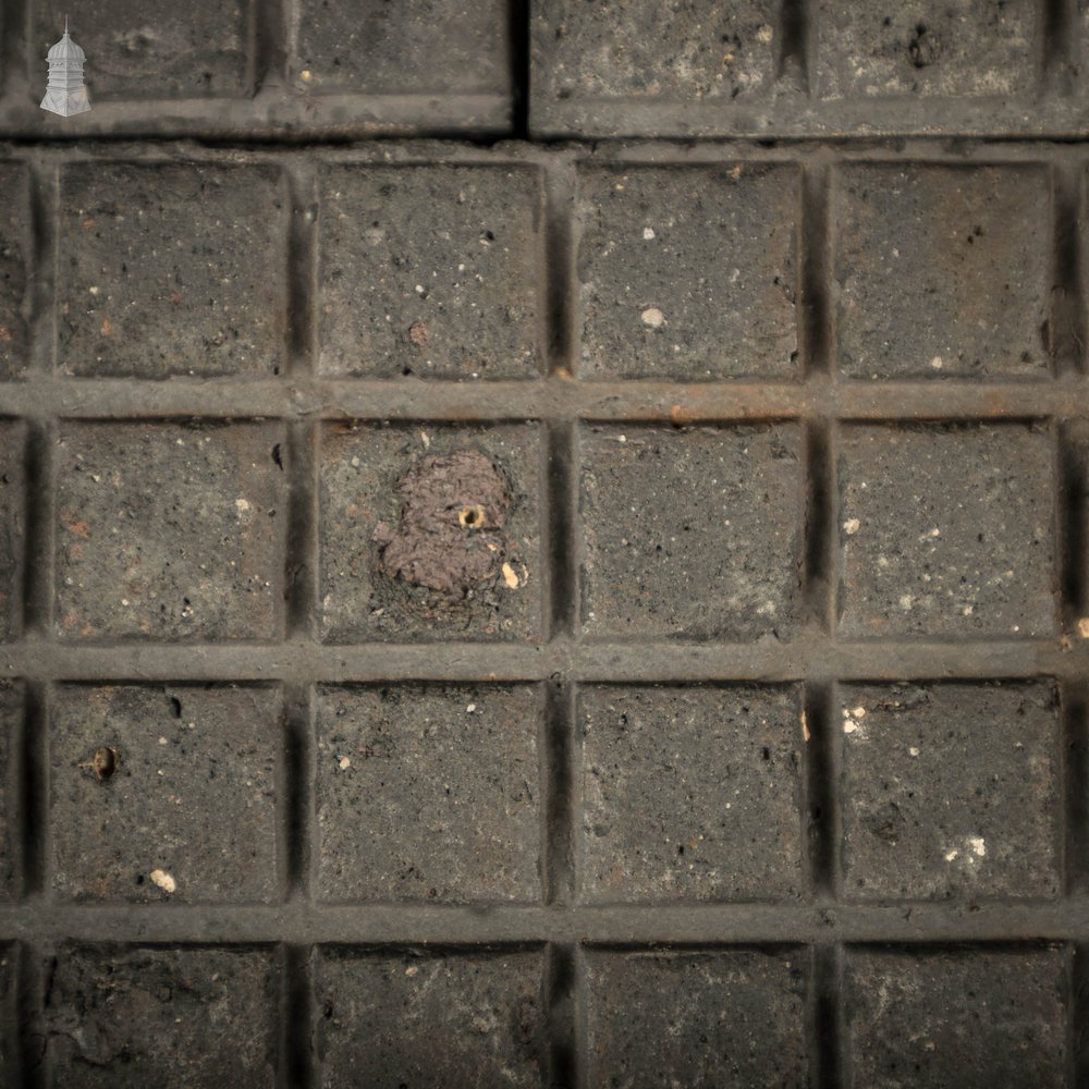 Chocolate Bar Pavers, Reclaimed 32 Block Stable Bricks, Staffordshire Blue Floor Bricks, Batch of 96 – 3.2 Square Metres