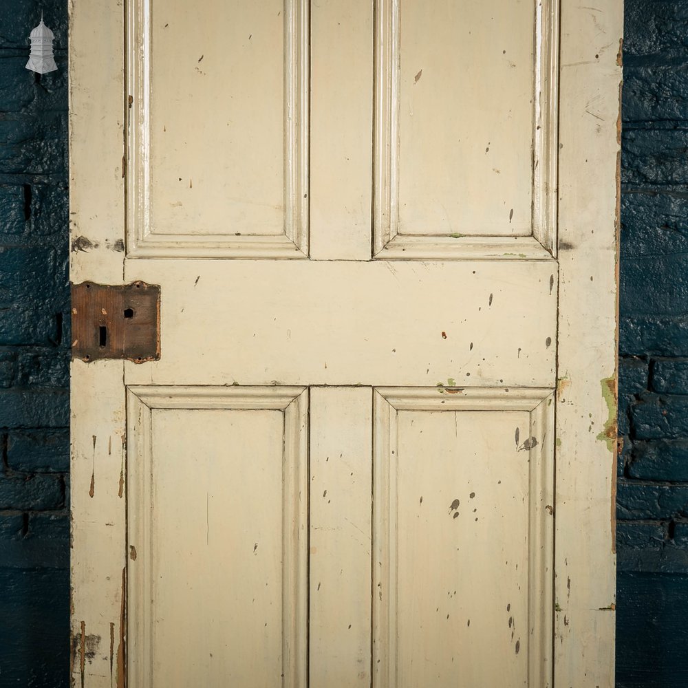 Pine Paneled Door, 4 Panel