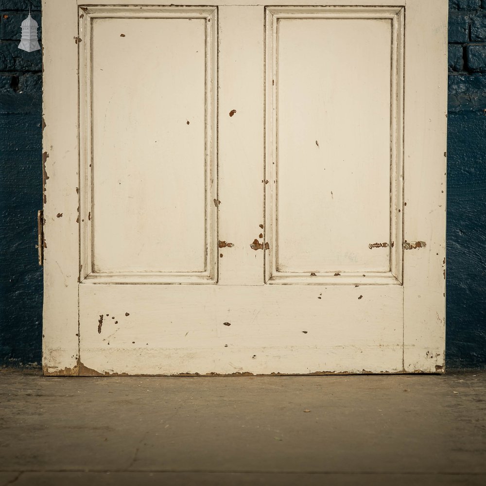 Half Glazed Door, Pine Panelled