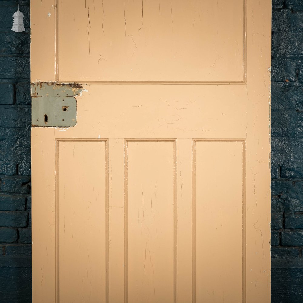 Pine Panelled Door, 4 Panel