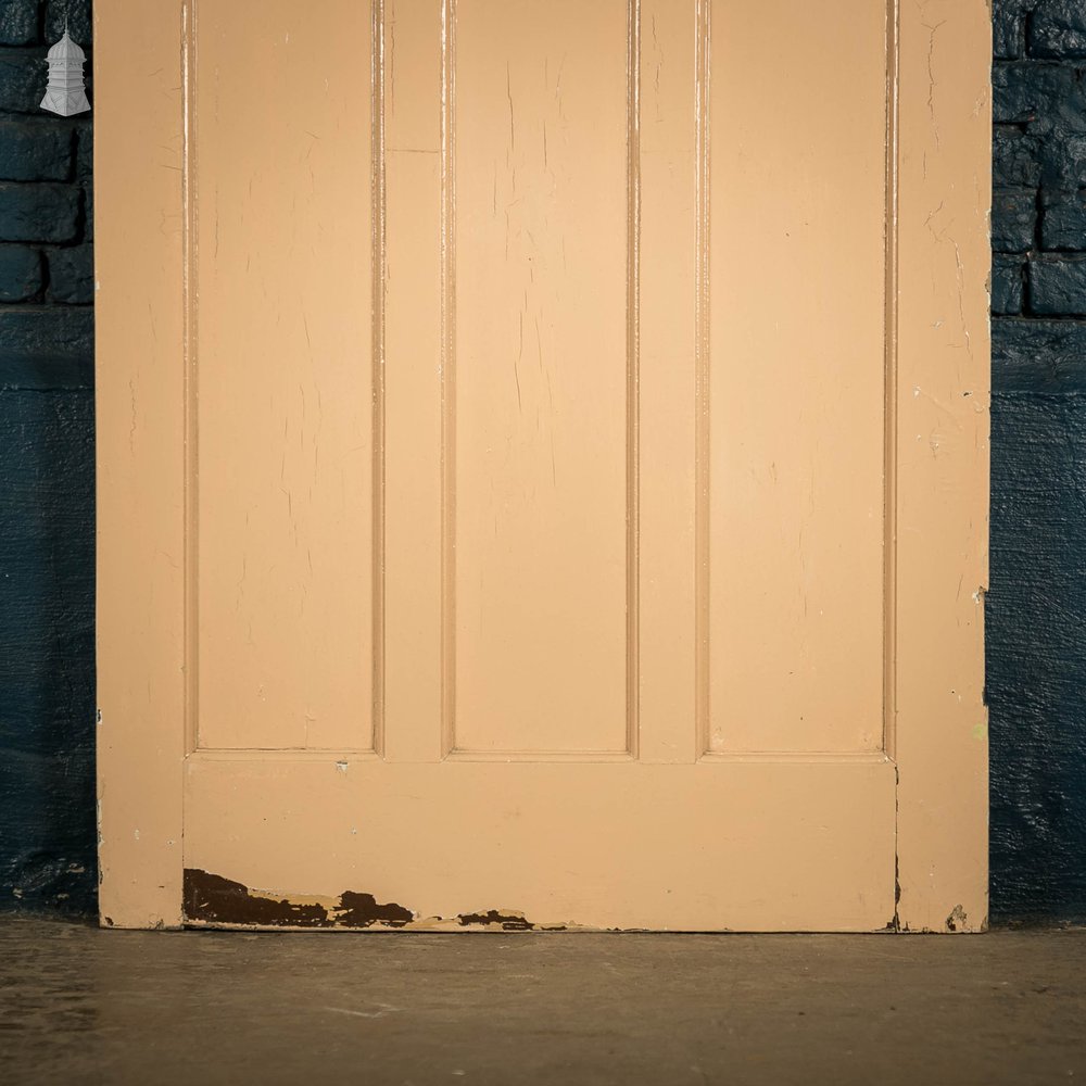 Pine Panelled Door, 4 Panel