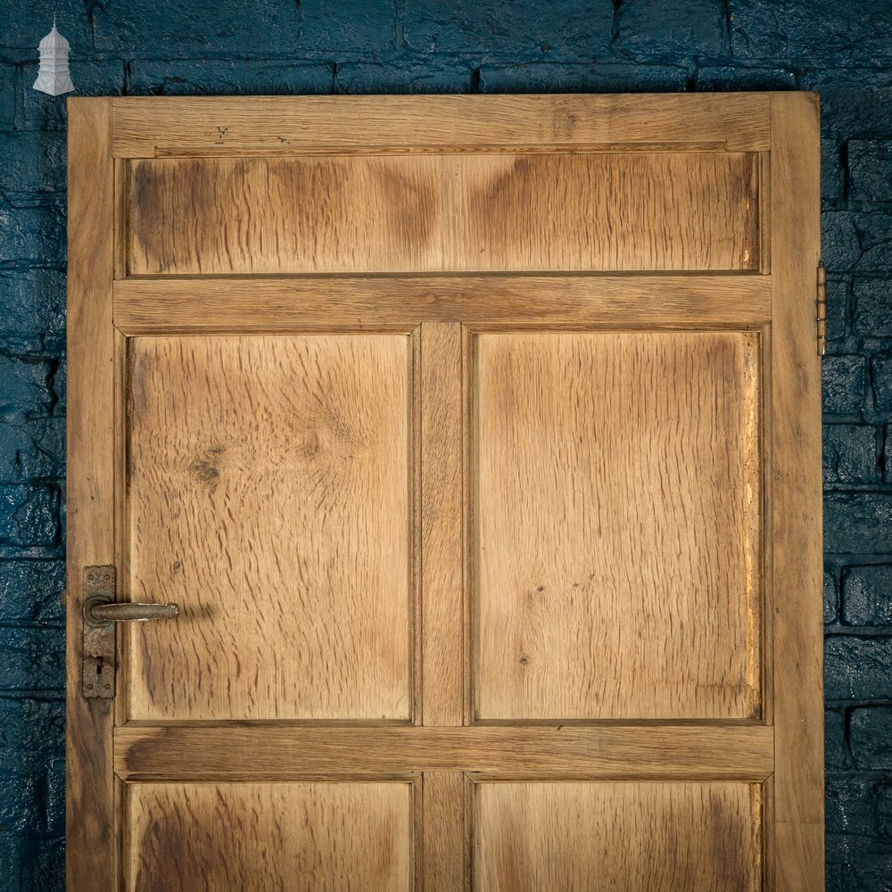 Oak Panelled Door, Moulded 7 Panel