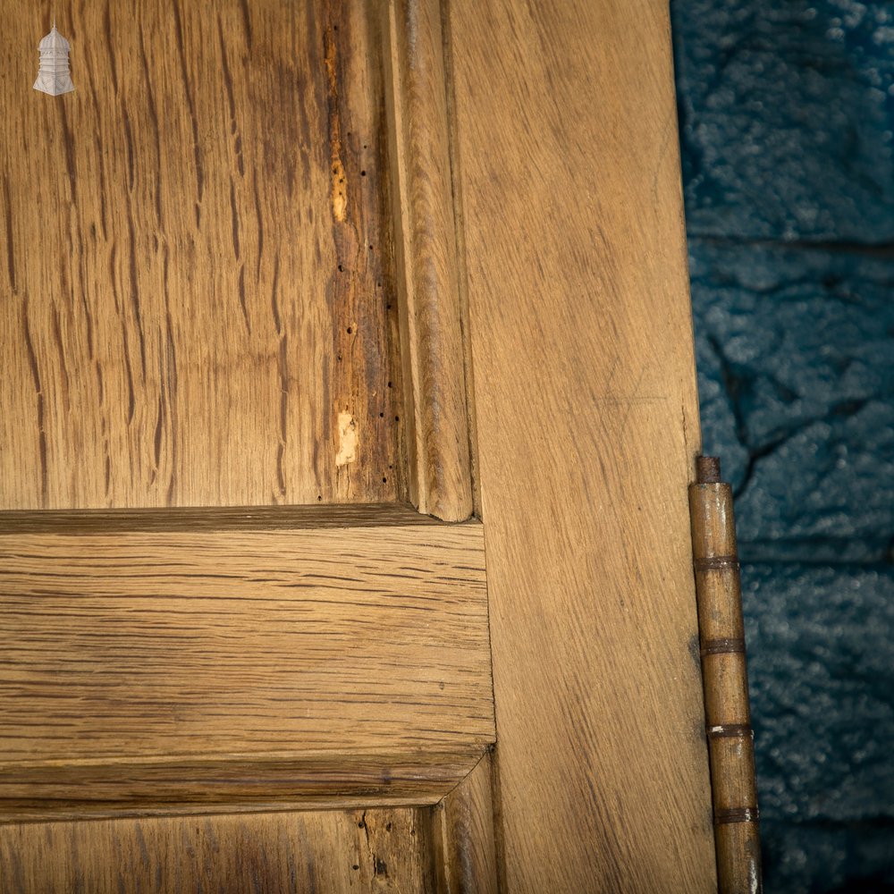 Oak Panelled Door, Moulded 7 Panel