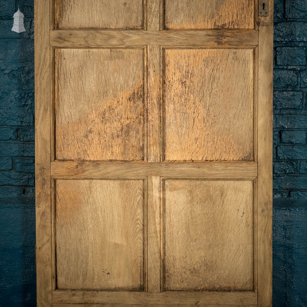 Oak Panelled Door, Moulded 7 Panel