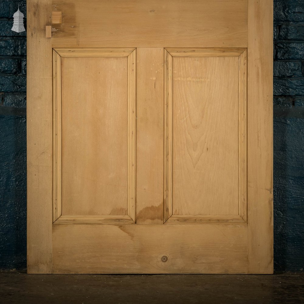 Half Glazed Door, Stripped Panelled Pine