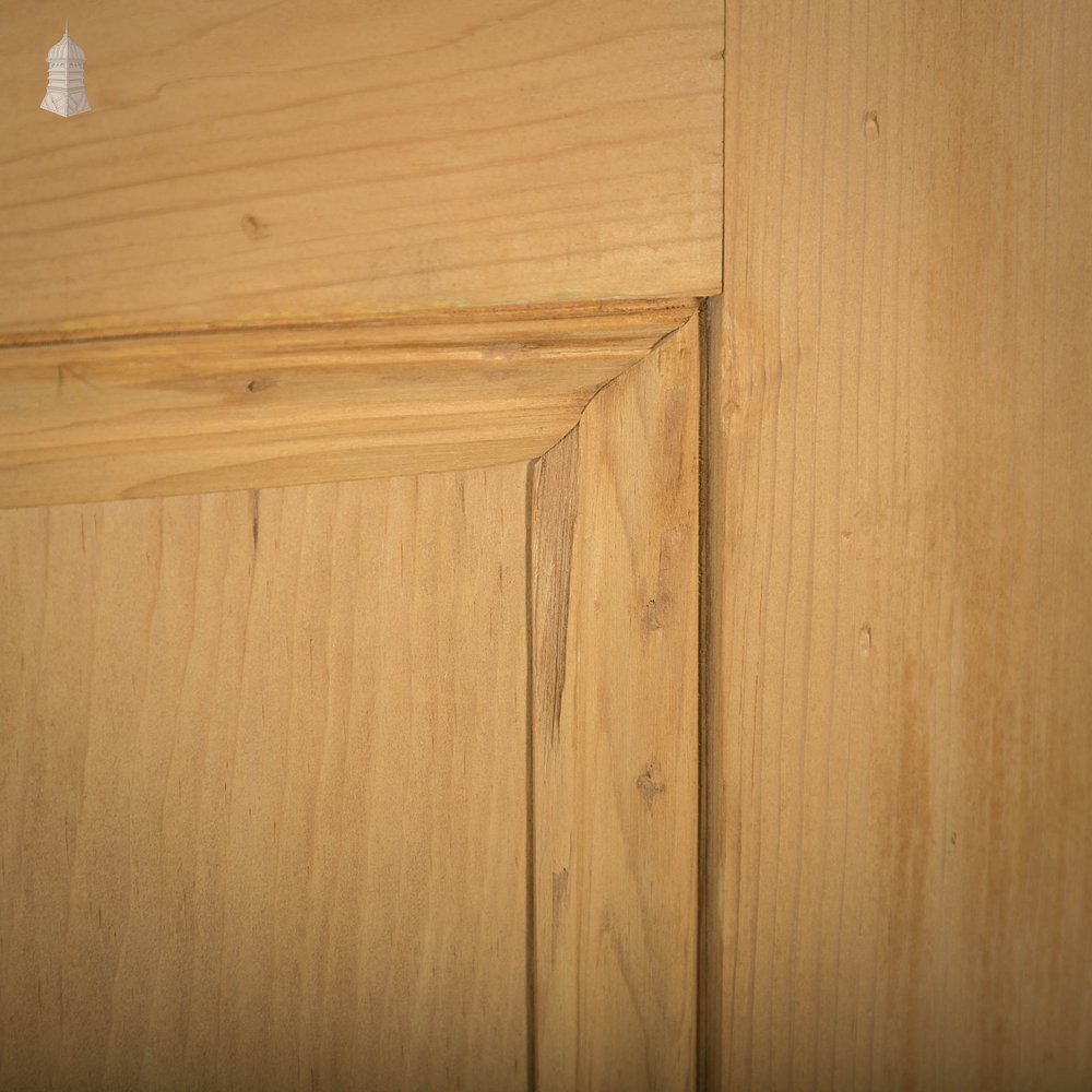 Half Glazed Door, Stripped Panelled Pine