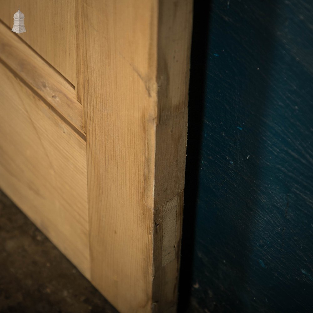 Half Glazed Door, Stripped Panelled Pine