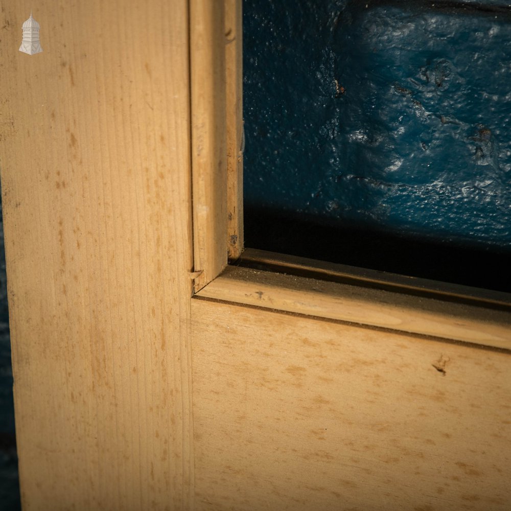 Half Glazed Door, Stripped Panelled Pine